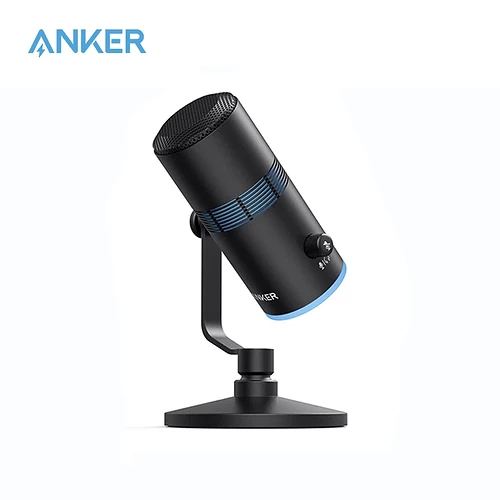 Anker-PowerCast-M300-microfone-usb-profissional-mic-para-voz-de-computador-qualidade-em-streaming-twitch-gaming