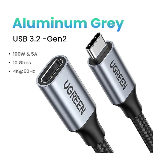 Ugreen-usb-c-cabo-de-extens-o-tipo-c-cabo-extensor-USB-C-thunderbolt-3-para