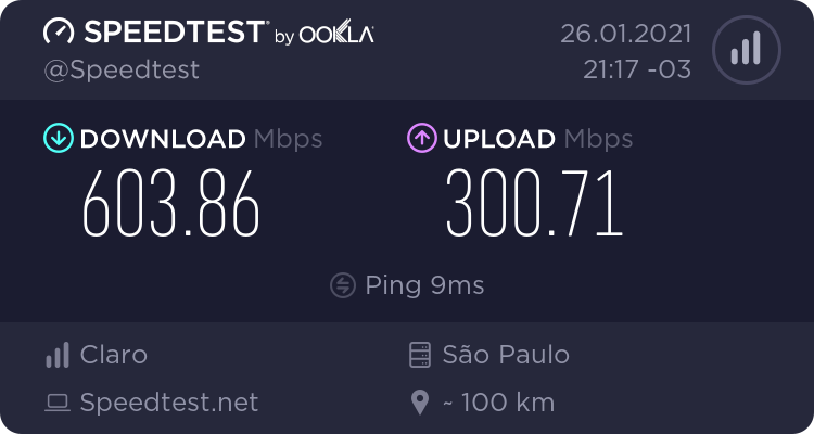 Claro Fibra dando upgrade nos planos - Web e Telecom - Tecnoblog Comunidade