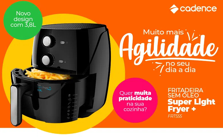 Polair lancering maximaal Air Fryer Cadence (3,8 L) FRT555 por R$ R$ 270 com cashback Ame - Achados -  Tecnoblog Comunidade